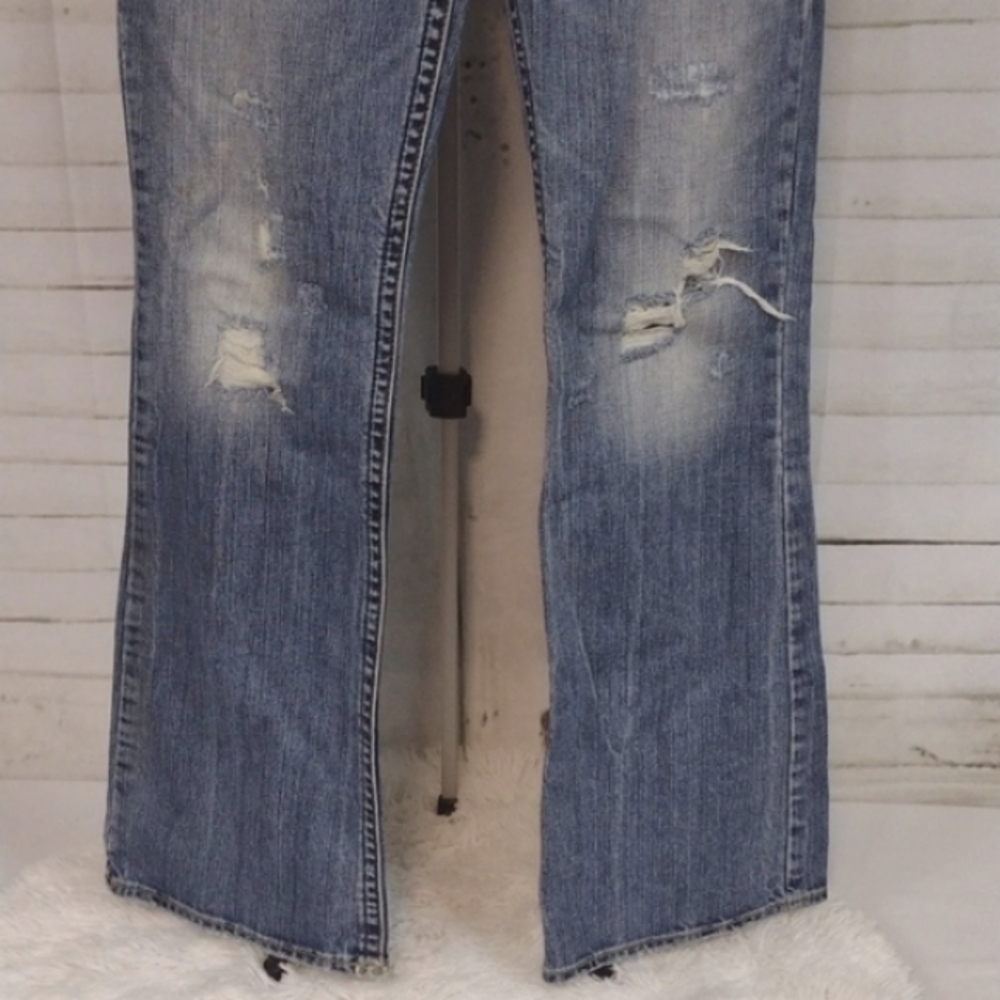 Vintage Silver Jeans Distressed Tuesday Jeans, Size 29 - Picture 3 of 7